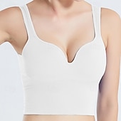 ieftine Lenjerie Sport Damă-femei sexy fete sport de înaltă rezistență soft push up sexy antrenament sutien sport antrenament fitness femei yoga sport set