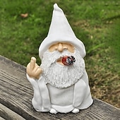 halpa Alennus $30:een-puutarhatonttu polyresin figuurit koristeet röyhkeät puutarhatontut tontut, tupakoiva tontut veistos hauska puutarhatontu säänkestävä