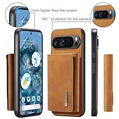 levne Ostatní pouzdra-telefon Carcasă Pro Pixel 9 Pro Pixel 9 Pro XL Pixel 8 Pro Pixel 8 Pixel 9 Pixel 7 Pixel 7 Pro Pixel 6 Pixel 6 Pro Pixel Fold Zadní kryt se stojánkem Oddělitelný Magnetické Retro TPU PU kůže