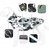billige Frakker-Hunder Frakker Jakke Parka jakke med sele Reflekterende Varm Vannbestandig Hundeklær for Medium Large