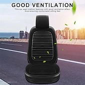 baratos Capas para bancos de automóveis-almofada de assento de carro aquecimento vibrador carro casa escritório lombar pescoço universal auto capa de assento dianteiro protetor aquecer no inverno
