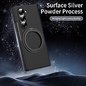 baratos Capa Samsung-telefone Capinha Para Dobra Z 7 Dobra Z 6 Z Fold 5 Z Fold 4 Z Fold 3 Capa traseira Com Suporte e protetor de tela Magnética Retro PC Metal