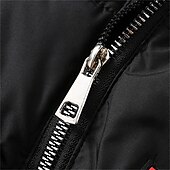 preiswerte Men&#039;s Vest-Herren Puffer Weste Kapuzenweste Gepolstert Weste Steppweste Täglich Verabredung Urlaub Modisch Brautkleider schlicht Herbst Winter Tasche Abnehmbare Kapuze Polyester warm halten Komfortabel Feste
