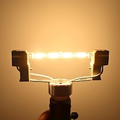 abordables Ampoules incandescentes-Ampoules R7S 118 mm T3 300 W à double culot à intensité variable de type J, lot de 4 pour le travail et la sécurité &amp;éclairage paysager 220-240v