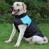 levne Kabáty-Psi Kabáty Kurtka Bunda Parka s Harnessem Reflexní Teplý Voděodolný Oblečení pro psy for Small Střední Velký