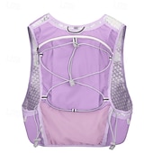 abordables Mochila de senderismo-/ Mochilas de Senderismo Cremallera Multi bolsillo - Resistente a la lluvia Diseño Anatómico Listo para vestir Duradero Al aire libre Senderismo Corriendo Cámping Nailon Negro Rojo Morado