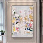 cheap Abstract Paintings-Mintura Handmade Abstract Texture Oil Paintings On Canvas Wall Art Decoration Modern Picture For Home Decor Rolled Frameless Unstretched Painting