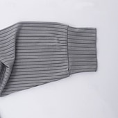 economico Polo classica da uomo-Per uomo Testurizzato Canotta Muscolare Formale Lavoro Colletto Polo a Coste Manica Lunga Caldo Essenziale Tinta unica Bottoni Primavera Autunno Vestibilità aderente Nero Bianco Giallo Blu marino