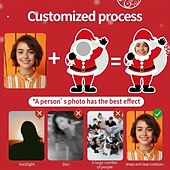 cheap Personalized Gifts-Irregular Christmas Cushions &amp; Pillows Personalized Gift Photo Gingerbread Custom Gift Ideas in Various Sizes with Insert