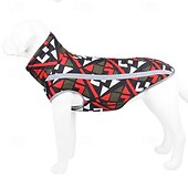 billige Frakker-Hunder Frakker Jakke Parka jakke med sele Reflekterende Varm Vannbestandig Hundeklær for Medium Large