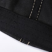 tanie Czapka baseballowa męska-Męskie Czapka z daszkiem Kapelusz Kowbojski kapelusz Czarny Czerwony Bawełna Styl vintage Moda Codzienny Impreza tematyczna Słowa i cytaty Filtr przeciwsłoneczny