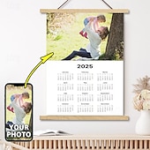 economico poster con attaccapanni-poster personalizzati del calendario 2025 con appendini stampe su tela e poster da parete poster personalizzati