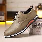 baratos Ténis para Homem-sapatos casuais masculinos com cadarço - tênis leves para caminhada com sola antiderrapante durável e ajuste confortável, perfeitos para uso diário
