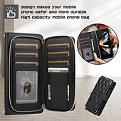 お買い得  サムスン用ケース-電話 ケース 用途 Zフリップ6 Z Flip 5 Z Flip 4 Z Flip 3 バックカバー スタンド付き ジッパ－ ストラップ付き レトロ風 TPU PUレザー