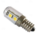رخيصةأون أضواء الذرة LED-مصابيح ذرة LED بقوة 1 وات، 80 لومن E17 T7 LED، SMD 5050 أبيض دافئ &amp;متوفر باللون الأبيض للاستخدام المنزلي 1/5/10 عبوات