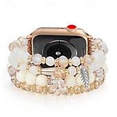 baratos Pulseiras de Apple Watch-Pulseira Esportiva Compatível com Pulseira Apple Watch 38mm 40mm 41mm 42mm 44mm 45mm 49mm Com Miçangas Ajustável Respirável Contas pulseira de substituição para iwatch Ultra 2 Series 9 8 7 SE 6 5 4 3