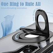Недорогие Чехлы для Samsung-телефон Кейс для Назначение S25 Ультра Кейс на заднюю панель Магнитный Поддержка беспроводной зарядки Кольцо Пряжка Ретро ТПУ Акрил