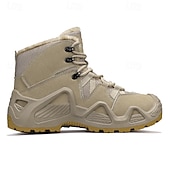 cheap Hiking Boots-Men&#039;s Waterproof Winter Hiking Boots with Fur Lining – Insulated Outdoor Snow Boots for Cold Weather