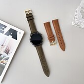 olcso Samsung óraszíjak-Óraszíj mert Samsung Galaxy Watch 3 45mm, Galaxy Wacth 46mm, Gear S3 Classic / Frontier, Gear 2 Neo Live Műbőr Csere Szíj Állítható Solo Loop Karszalag