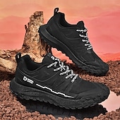 baratos Ténis para Homem-tênis de corrida de trilha bege masculino - tênis esportivos leves com sola antiderrapante para caminhadas e aventuras ao ar livre