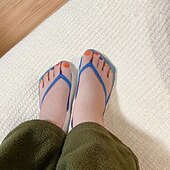billiga Hemmetofflor-manikyrtrycksstrumpor roliga nagelkonstdesign mjuka bomullsstrumpor present till nagelälskare
