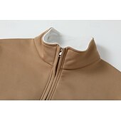 economico Felpe di base-Per uomo Maglia Felpa con zip corta Nero Rosso Blu Cachi Mezza zip Renna Stampato Natale Quotidiano Ferie Poliestere Streetwear Casual Bavarese Autunno &amp; Inverno Abbigliamento Felpe con cappuccio