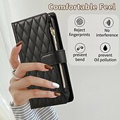 abordables Otras carcasas-teléfono Funda Para Píxel 9 Pro Pixel 9 Pro XL Pixel 8 Pro Pixel 8 Píxel 9 Pixel 7 Pixel 7 Pro Pixel 6 Pixel 6 Pro Funda Trasera con Soporte Cremallera con cordón Retro TPU Cuero de PU