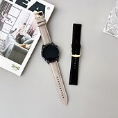 olcso Samsung óraszíjak-Óraszíj mert Samsung Galaxy Watch 3 45mm, Galaxy Wacth 46mm, Gear S3 Classic / Frontier, Gear 2 Neo Live Műbőr Csere Szíj Állítható Solo Loop Karszalag