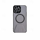 お買い得  iPhone用ケース-電話 ケース 用途 iPhone 16 Pro Max プラス iPhone 15 プロマックスプラス iPhone 14 13 12 11 Pro Max Plus iPhone 14 Pro Max バックカバー 磁石バックル ワイヤレス充電をサポート 耐衝撃 レトロ風 TPU PUレザー