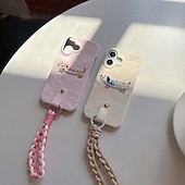 economico Cover per iPhone-telefono Custodia Per iPhone 16 Pro Max Plus iPhone16 iPhone 16 Pro iPhone 15 Pro Max Plus iPhone 15 iPhone 14 Pro Max iPhone 13 12 11 Pro Max Per retro con cinturino da polso Resistente agli urti
