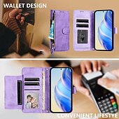 cheap iPhone Cases-Phone Case For iPhone 16 Pro Max Plus iPhone 15 Pro Max Plus iPhone 14 13 12 11 Pro Max Plus iPhone 14 Pro Max iPhone 13 12 11 Pro Max Back Cover with Stand Holder Zipper Support Wireless Charging