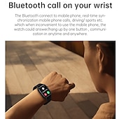 Χαμηλού Κόστους Smartwatch-iMosi KT64 Εξυπνο ρολόι 1.96 inch Έξυπνο ρολόι Bluetooth Βηματόμετρο Υπενθύμιση Κλήσης Παρακολούθηση Ύπνου Συμβατό με Android iOS Γυναικεία Άντρες Κλήσεις Hands-Free Αδιάβροχη Έλεγχος Μέσων IP 67 39