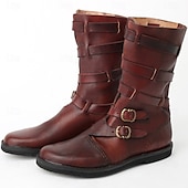 preiswerte Schuhe-Mittelalterlich Renaissance Schuhe Herren Unisex Keltisch Seeräuber Steampunk Halloween Karneval Maskerade Party / Abend LARP Renaissance-Messe Erwachsene Schuhe