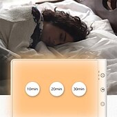 abordables Protections personnelles-lampe de luminothérapie 12000 lux lumière d&#039;ambiance avec 2 modes de couleur 3 niveaux de luminosité 3 réglages de minuterie commande tactile lampe de lumière du jour sans UV