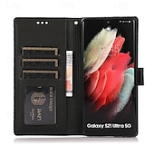 Недорогие Чехлы для Samsung-телефон Кейс для Назначение S24 S23 S22 S21 Ultra Plus S21 FE А55 А35 А25 А15 5Г A54 A34 A14 A72 A52 A42 A32 A22 A12 A02 A71 A51 A31 S20 Plus S20 Ультра S20 A53 A33 A23 A13 Откидная крышка