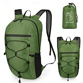 economico Zaini e borse-15 L Zaino giornaliero Zaino per escursioni Cerniera Multi-tasche Impermeabile alla pioggia Design Anatomico Indossabile Durevole Esterno Escursionismo Campeggio Militare Nylon Grigio scuro Nero Blu