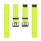cheap Garmin Watch Bands-Watch Band for Garmin Fenix 8 47mm 51mm 7X 6 6X Pro Epix Pro Instinct 2X Approach S70 S62 S60 Forerunner 955 945 Epix Marq Descent Quatix 22mm 26mm Silicone Replacement  Strap Quick Fit Adjustable