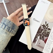 abordables correas de reloj de manzana-Banda de cuero Compatible con Apple Watch Correa 38mm 40mm 41mm 42mm 44mm 45mm 49mm Mujer cierre magnético Ajustable Cuero Auténtico correa de repuesto para iwatch Ultra 2 Series 9 8 7 SE 6 5 4 3 2 1