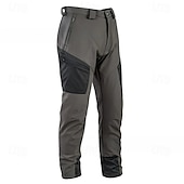 preiswerte Cargohosen-Herren Cargohose Cargohosen Fleecehosen Softshellhosen Cargohosen Schneehose Tasche Farbblock Glatt Wasserdicht tragbar In voller Länge Sports Outdoor Täglich Klassicher Stil Casual / sportlich