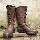 levne obuv-Středověké Renesanční Boty Pánské Unisex Pirát Steampunk Plesová maškaráda Večírek LARP Ren Faire Dospělé Boty