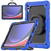 זול כיסוי טאבלט Samsung-לוּחַ כיסויים מכסים ל עבור Samsung Galaxy Tab S9 Plus 12.4&quot; S9 Ultra 14.6&quot; S8 Ultra 14.6&#039;&#039; נייד ידית מחזיק עפרונות תבנית גאומטרית סיליקון