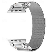 olcso Apple óraszíjak-Solo Loop Kompatibilis valamivel Apple Watch óraszíj 42mm 44mm 45mm 49mm Fém kapocs Állítható Rozsdamentes acél Csere óraszíj mert iwatch Ultra 2 Series 9 8 7 SE 6 5 4 3 2 1