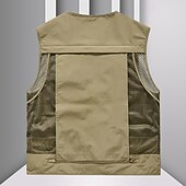 economico Gilet-Per uomo Gilet / gilet da escursionismo Gilet di pile da escursione Senza maniche Gilè Esterno Traspirante Comodo Tasche Nylon Nero Verde militare Rosso Caccia Pesca Scalate