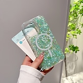 levne Pouzdra pro iPhone-telefon Carcasă Pro iPhone 16 Pro Max Plus iPhone 16 iPhone 16 Pro iPhone 15 Pro Max Plus iPhone 15 iPhone 14 Pro Max iPhone 13 12 11 Pro Max Zadní kryt Magnetické Podpora bezdrátového nabíjení Bling