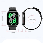 tanie Inteligentne bransoletki-696 P93 Inteligentny zegarek 1.393 in Inteligentne Bransoletka Bluetooth Krokomierz Powiadamianie o połączeniu telefonicznym Rejestrator snu Kompatybilny z Android iOS Damskie Męskie Odbieranie bez