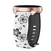 cheap Samsung Watch Bands-Watch Band for Samsung Galaxy Watch 7/6/5/4 40/44mm, Galaxy Watch 5 Pro 45mm, Galaxy Watch 4/6 Classic 42/46/43/47mm, Watch 3, Active 2, Gear S2 Silicone Replacement  Strap Cute Adjustable Solo Loop
