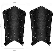 お買い得  鎧-レトリ／ヴィンテージ 中世 レッグブレース ブーツカバー レッグガード 男性用 男女兼用 バイキング マスカレード 性能 パーティー 舞台 成人 レッグガード