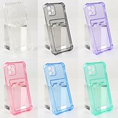 levne Pouzdra pro iPhone-telefon Carcasă Pro iPhone 16 Pro Max Plus iPhone 15 Pro Max Plus iPhone 14 13 12 11 Pro Max X XR XS 8 7 Plus iPhone 14 Pro Max iPhone 13 12 11 Pro Max Zadní kryt Slot pro kartu Nárazuvzdorné Retro