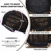 お買い得  メンズウイッグ-短いグレーのブロンドのかつらハンサムな男性のかつらショートヘアの男のレイヤードデイリーまたはハロウィーンのコスプレパーティーのコスチュームウィッグ