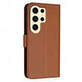 baratos Capa Samsung-telefone Capinha Para S24 S24 Ultra Plus S24 FE S23 S22 S21 S20 Ultra Plus FE A72 A52 A32 A22 A12 A71 A51 A31 A53 A33 A23 A13 S25 Ultra Capa articulada Com Suporte com pulseira Slot para cartão Retro